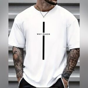 NWT Men's Way Maker Graphic Crewneck T-Shirt